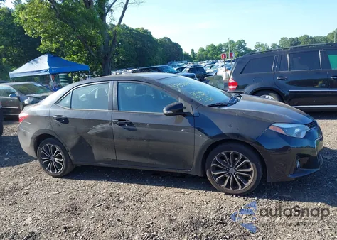 2016 Toyota Corolla S Plus from USA, damaged, VIN 2T1BURHE7GC677953